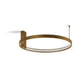 Zero Round Aluminium Ring LED Wall & Ceiling Light 50cm
