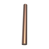 Rose Cylinder Recessed Downlight in copper finish, a slim iron cylindrical tube with an open end for downward light, shown on a plain white background.