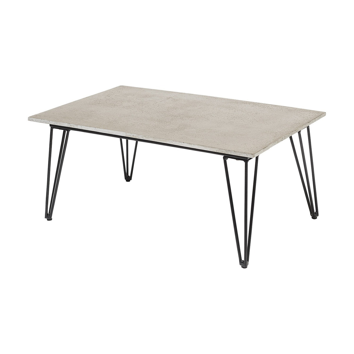Mundo Cement Garden Table 90x60cm - Grey