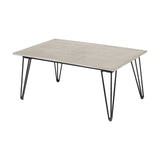 Mundo Cement Garden Table 90x60cm - Grey