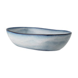 Sandrine Stoneware Bowl 32x20cm - Blue