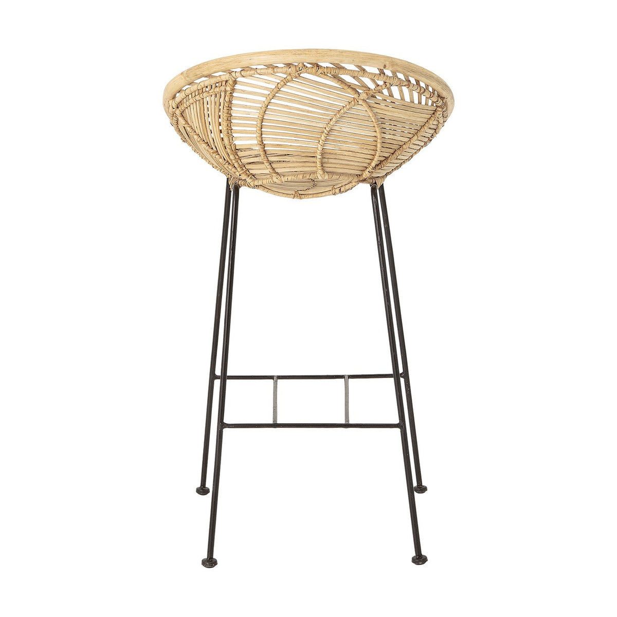 Yonne Rattan Bar Chair - Beige