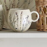 Bea Crackle Stoneware Cup 250ml - Beige