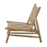 Lennox Wooden Lounge Chair - Natural