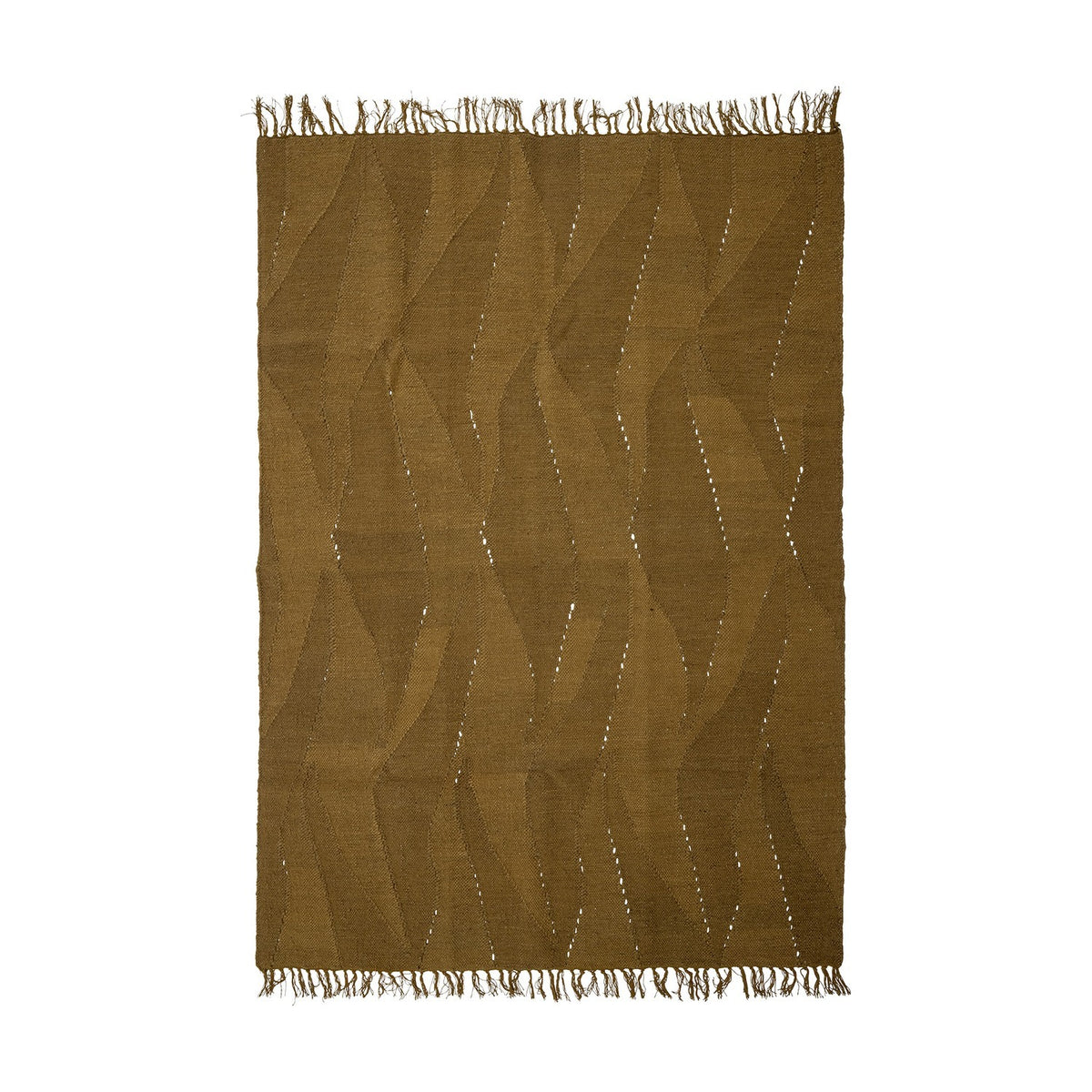 Zola Wool Rug 200x140cm - Brown