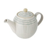 Maple Stoneware Teapot 900ml - Cream