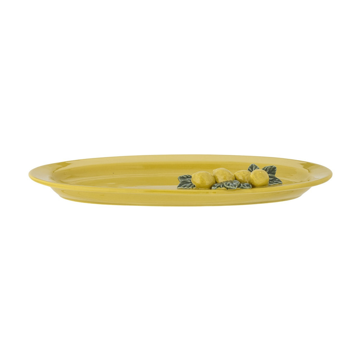 Limone Stoneware Platter - Yellow