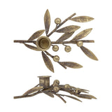 Mirabel Iron Christmas Candle Holder - Gold