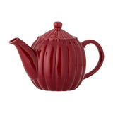 Latina Round Stoneware Teapot 1085ml - Red