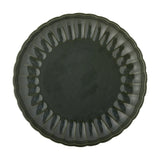 Latina Wavy Stoneware Dinner Plate - Green