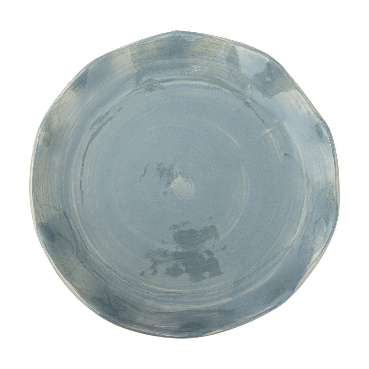 Willa Striped Stoneware Cake Stand - Multi