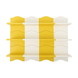 Bubbi Wavy Wall Shelf - Yellow