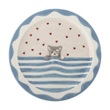 Mille Heart Stoneware Kids Dinner Set of 3 - Multi