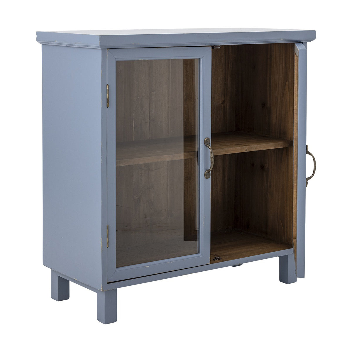 Hazem Wooden Cabinet 80cm - Blue