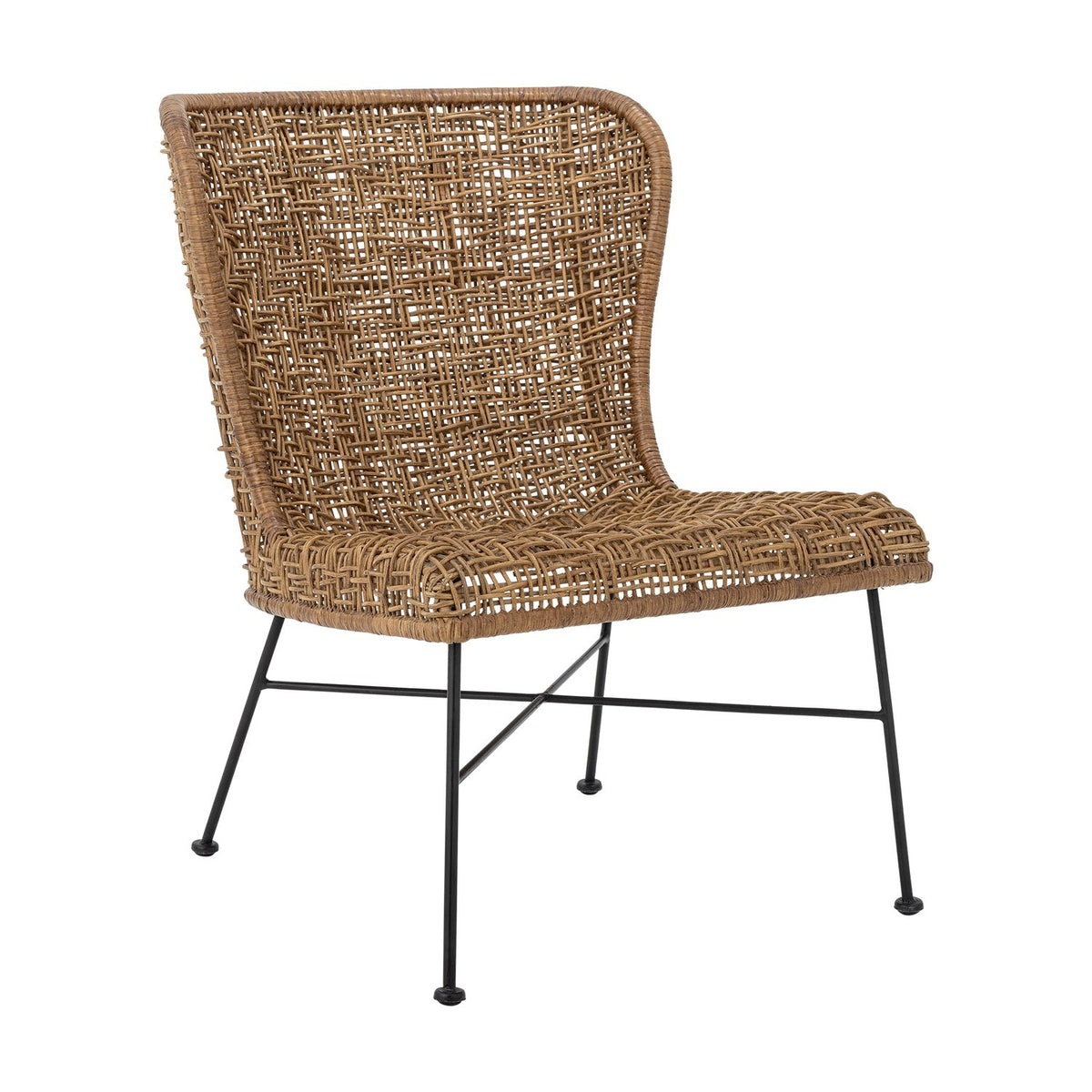 Somme Rattan Lounge Chair - Natural