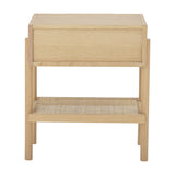 Manon Wooden Side Table - Beige