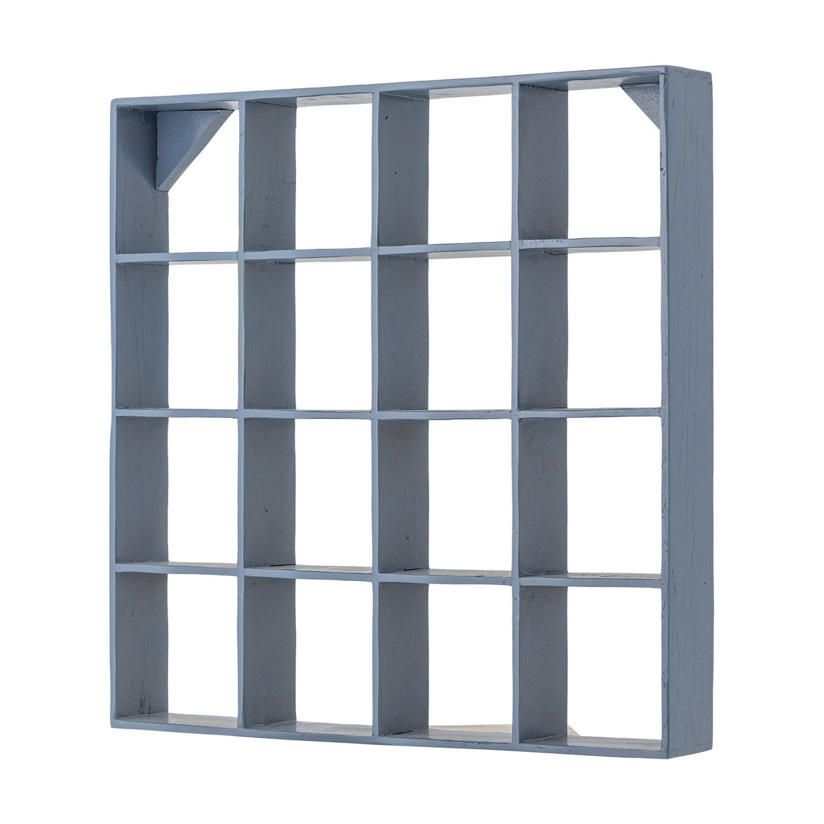 Bekka Wooden Wall Shelf - Blue