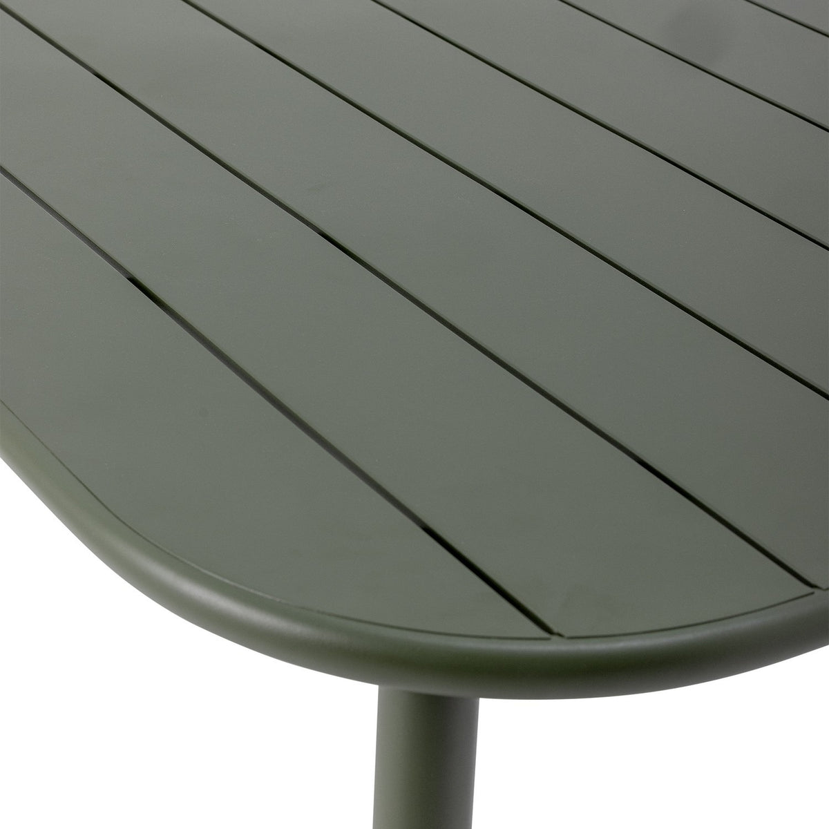 Calana Iron Garden Table - Green