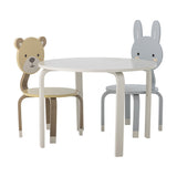 Marle Round Kids Table - White