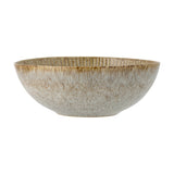Fleur Stoneware Bowl 27cm - Beige