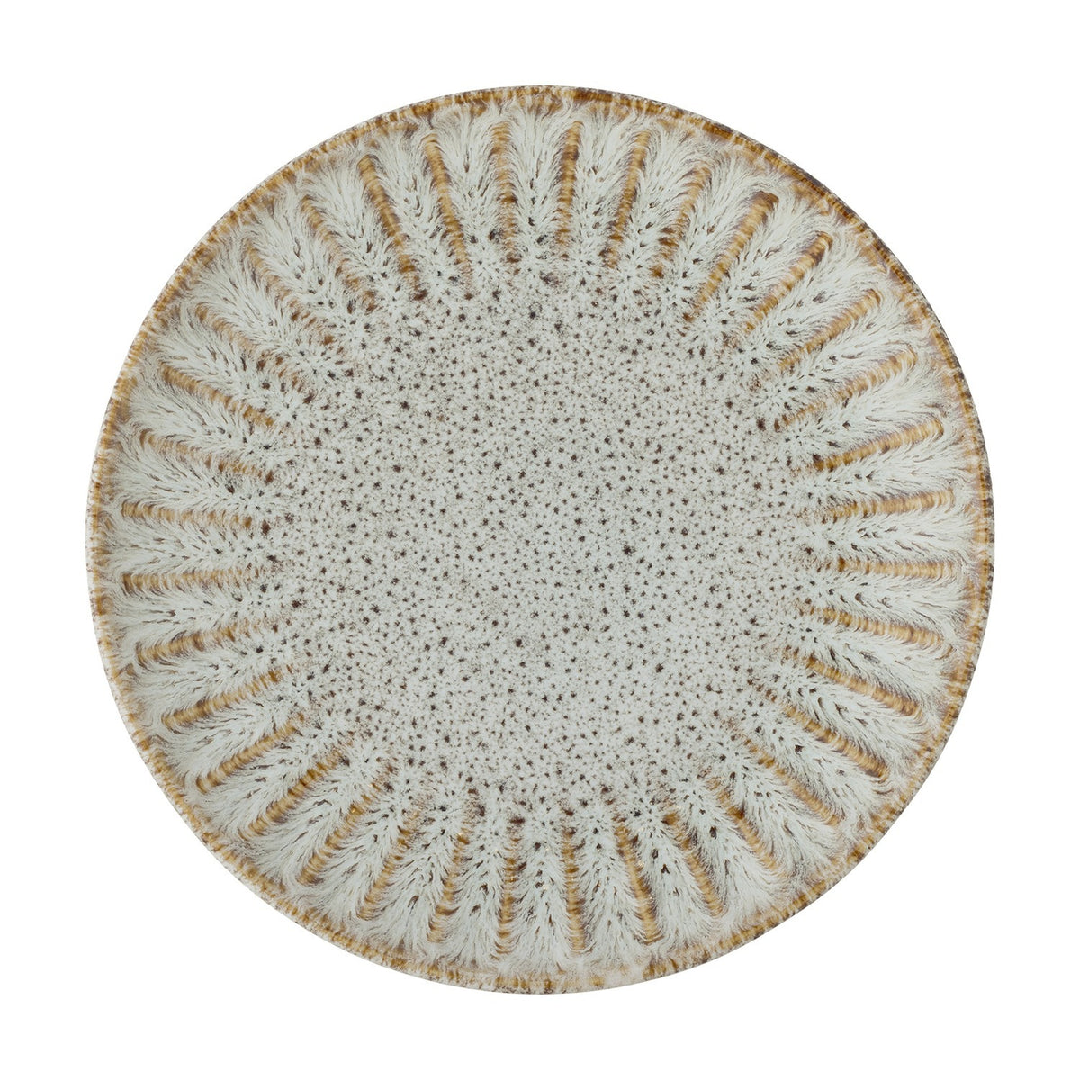 Fleur Stoneware Side Plate - Cream