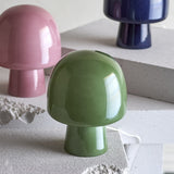 Paddy Mushroom Glass Table Lamp - Green