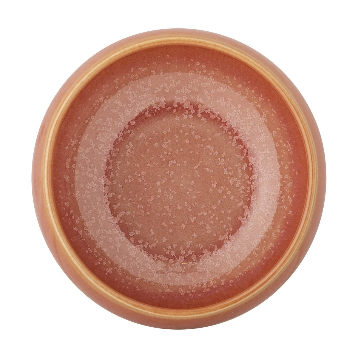 Roselyn Speckled Stoneware Bowls 14cm Set of 4 - Pink