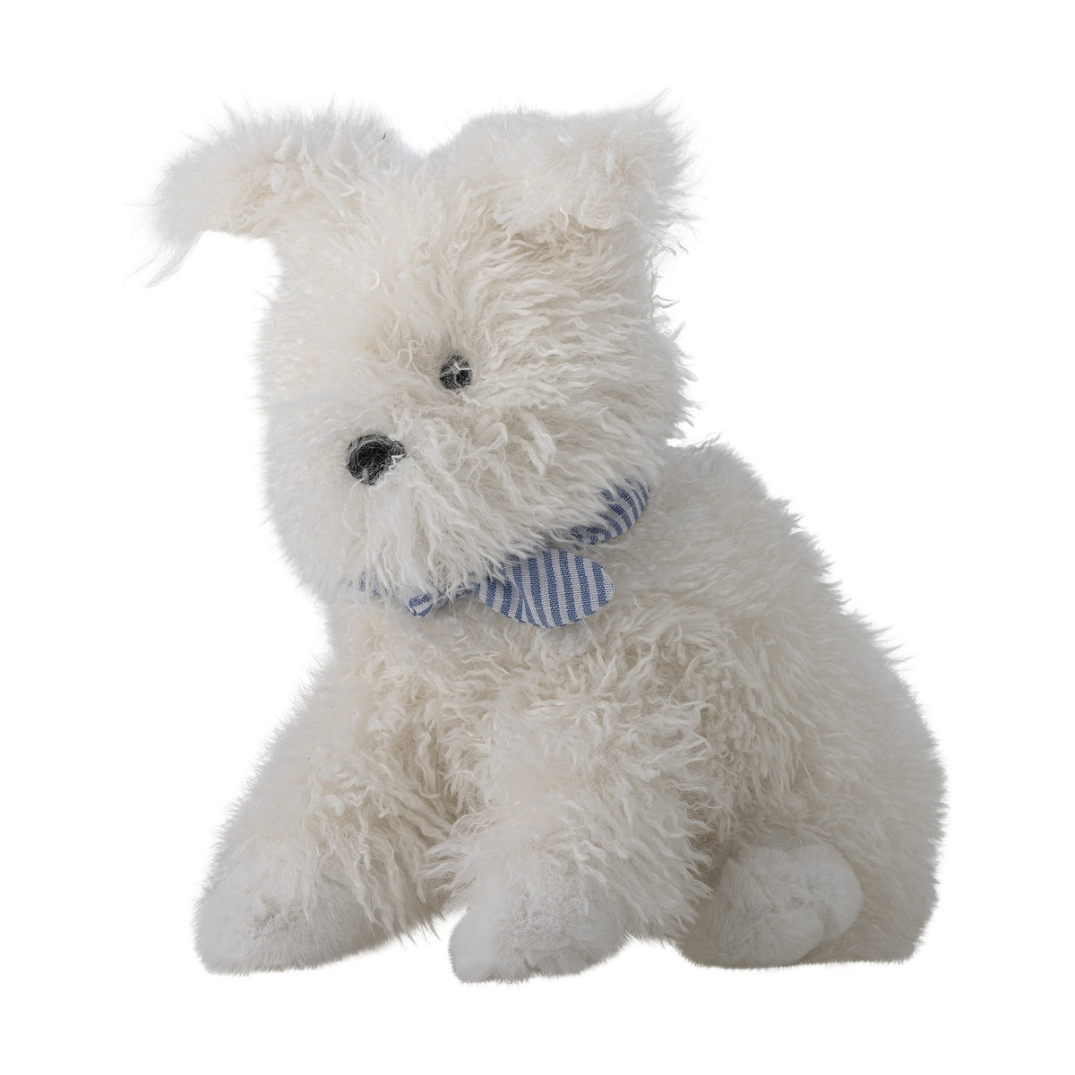 Tito Striped Soft Toy - White