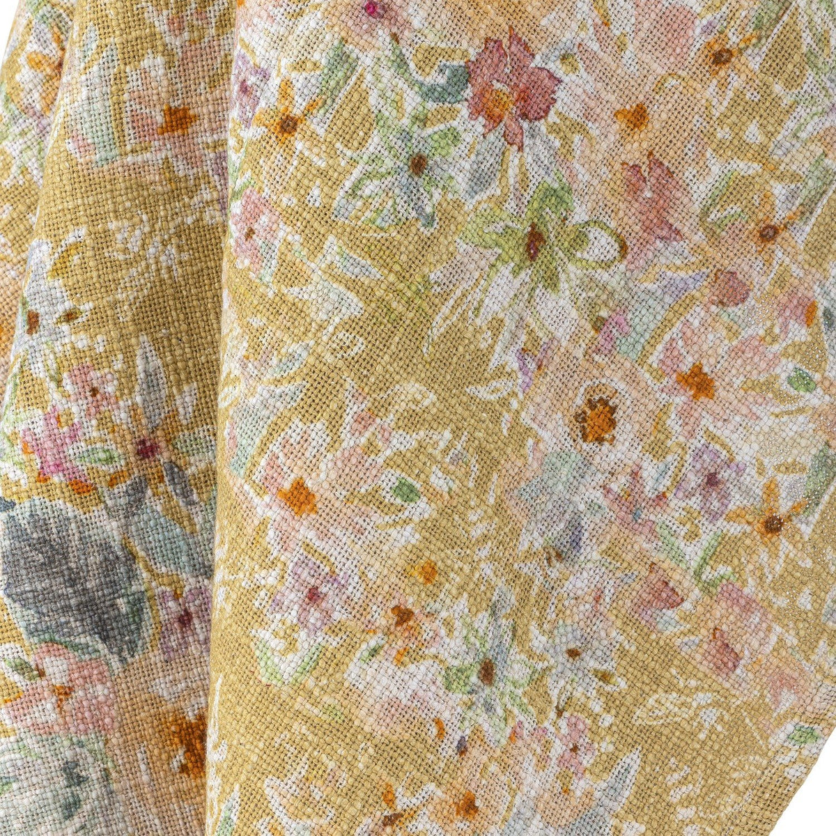 Manoj Floral Cotton Throw - Multi