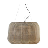Fora 90 Drum LED Outdoor Pendant Light - Light Beige