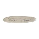 Bea Crackle Stoneware Platter 35.5x8cm - Cream