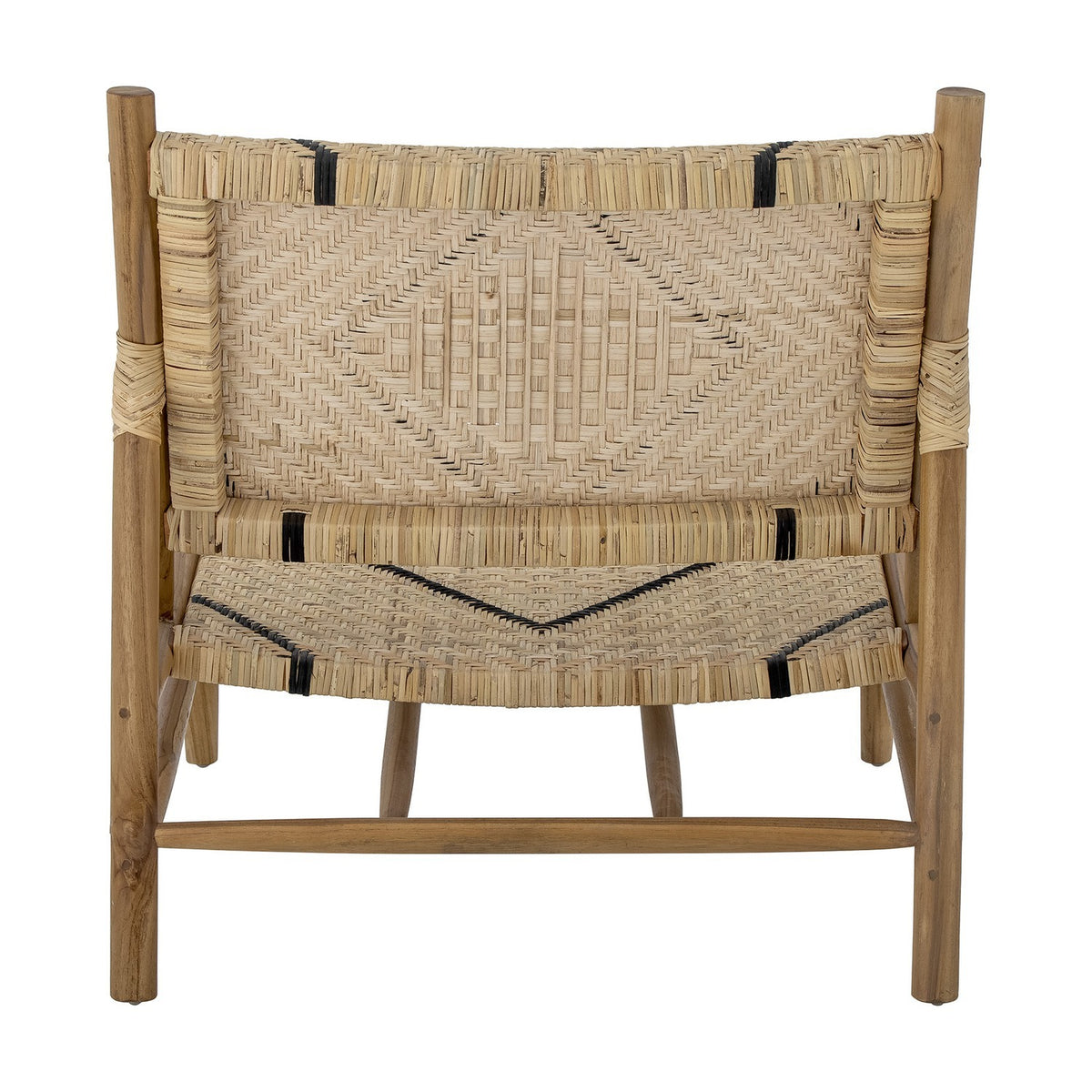 Lennox Wooden Lounge Chair - Natural
