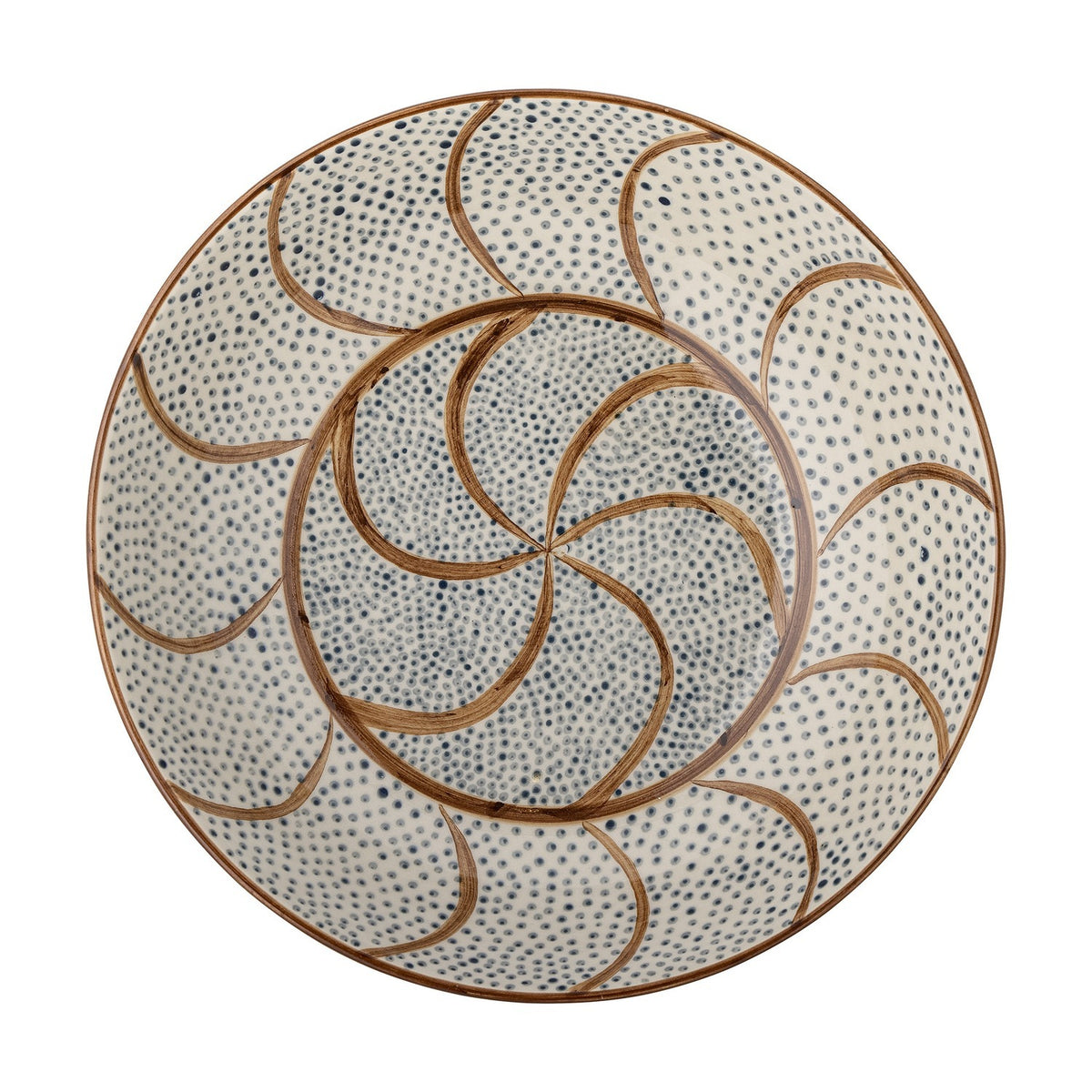 Heikki Stoneware Bowl 32cm - Multi