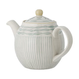 Maple Stoneware Teapot 900ml - Cream