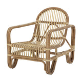 Baal Rattan Lounge Chair - Brown