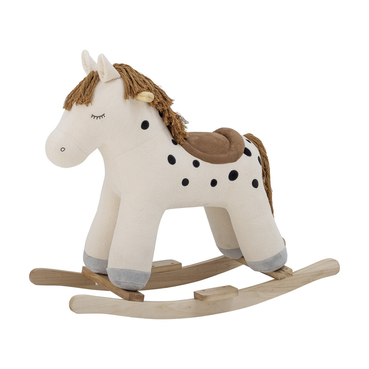 Merlen Dotted Rocking Horse - Cream