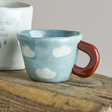 Nini Stoneware Cup 110ml - Blue