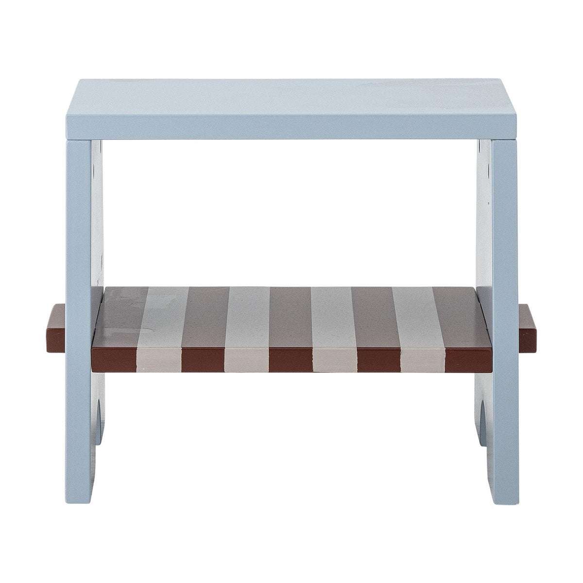 Liova Striped Kids Stool - Blue