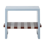 Liova Striped Kids Stool - Blue