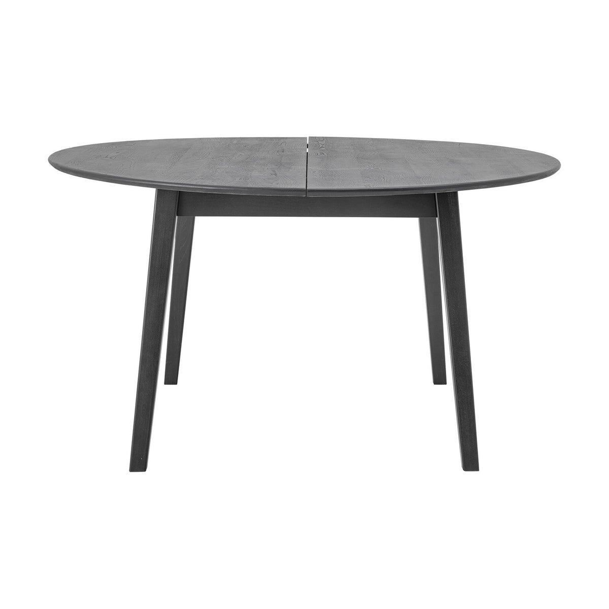 Peron Round Wooden Dining Table - Black