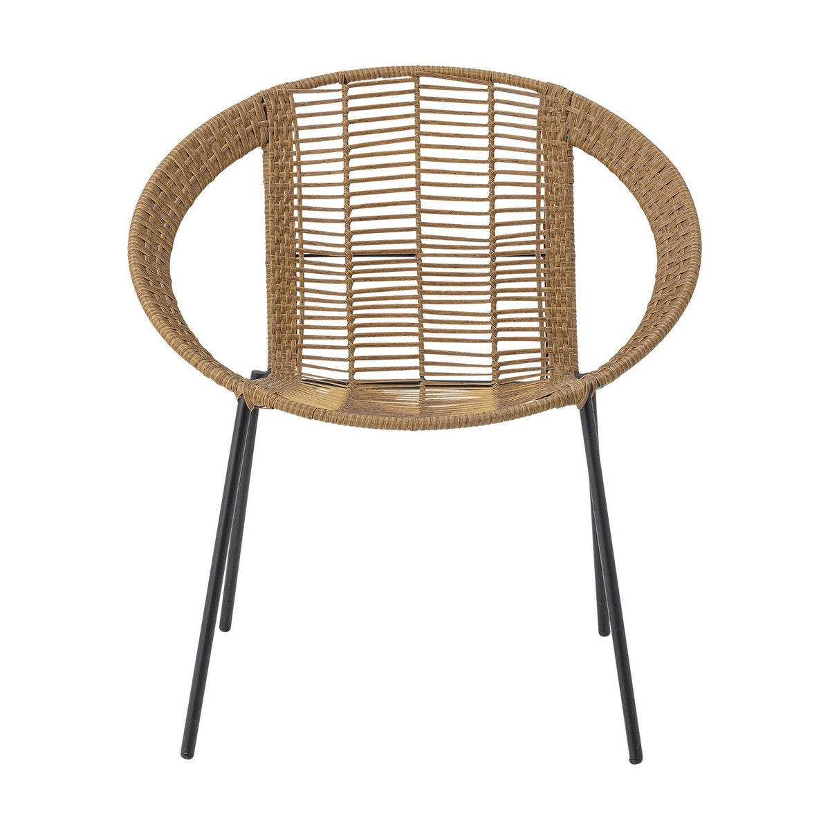 Dudine Round Garden Lounge Set of 3 - Beige