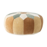 Agnes Round Cotton Pouffe - Multi