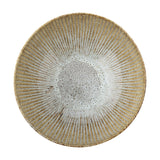 Fleur Stoneware Bowl 27cm - Beige