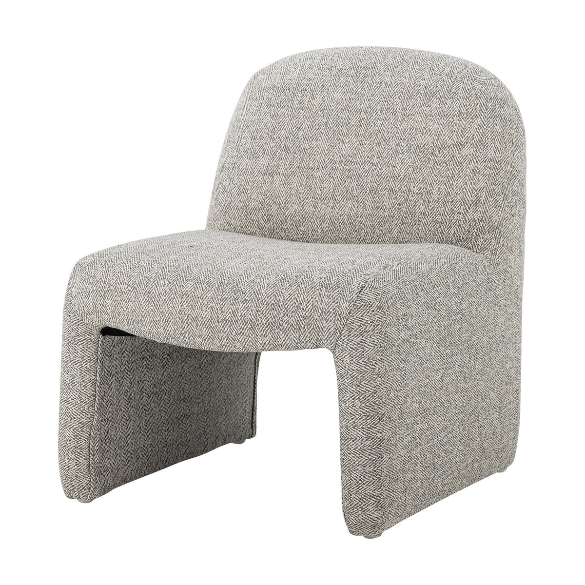 Neel Wooden Kids Chair - Grey
