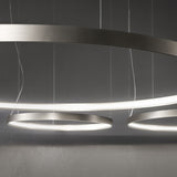 Zero Round Aluminium Ring LED Pendant Light 122cm Without Canopy