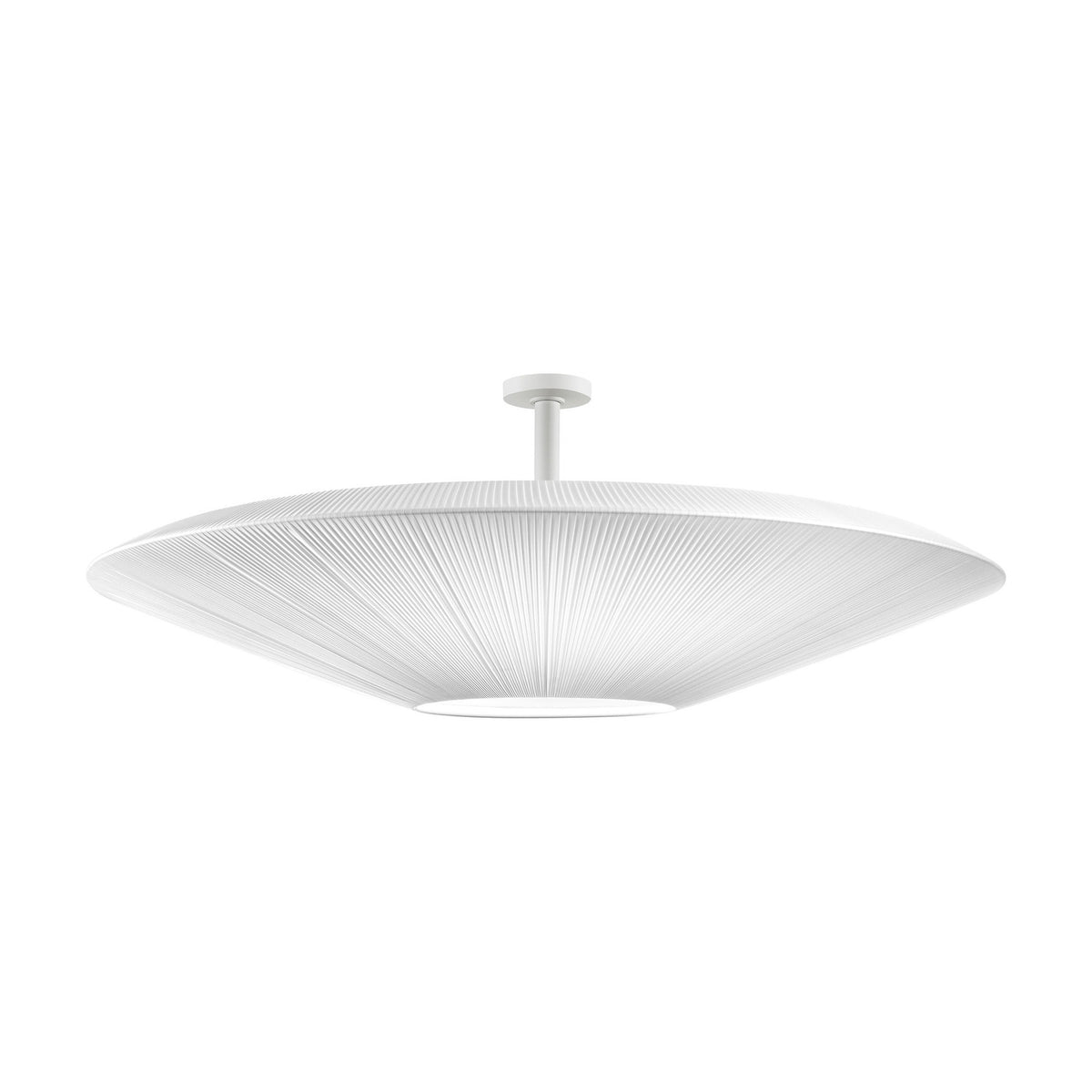 Siam 200 Ribbon Ceiling Light - White