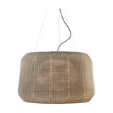 Fora 90 Drum LED Outdoor Pendant Light - Light Beige