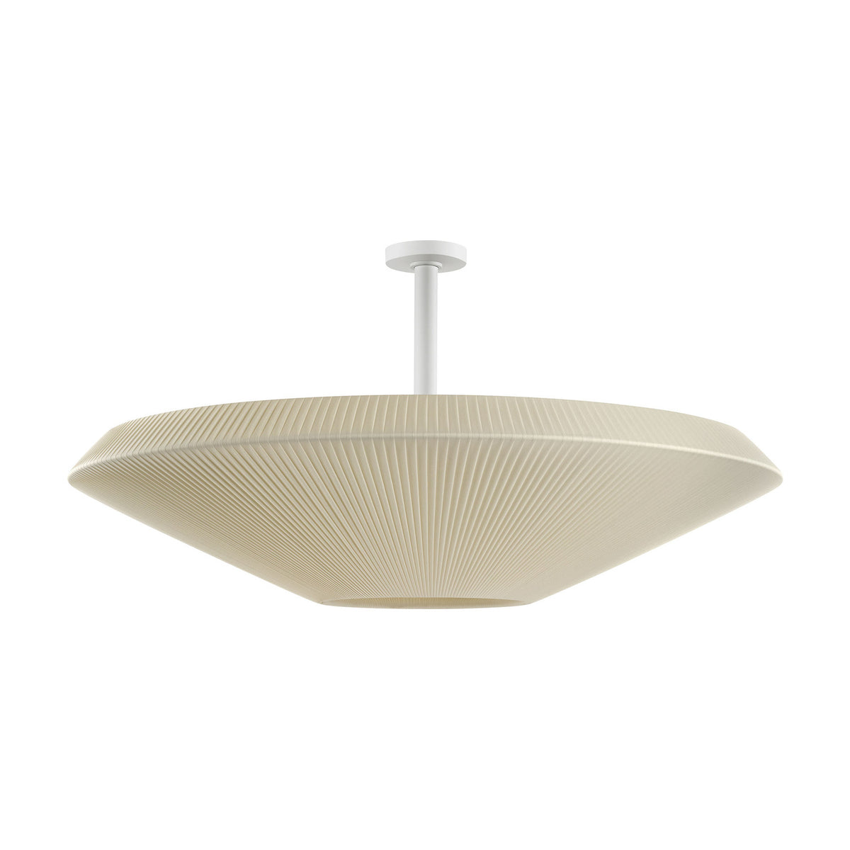 Siam 120 Ribbon Ceiling Light - Cream