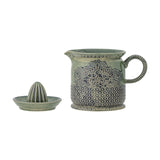 Liselu Stoneware Lemon Squeezer - Green