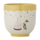 Celebrate Stoneware Cup 150ml - Yellow